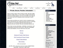 Tablet Screenshot of freemail.cotse.com