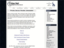 Tablet Screenshot of freemail.cotse.net