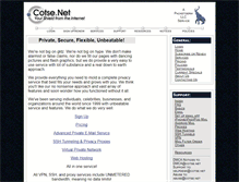 Tablet Screenshot of cotse.net